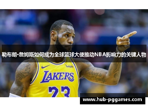 勒布朗·詹姆斯如何成为全球篮球大使推动NBA影响力的关键人物